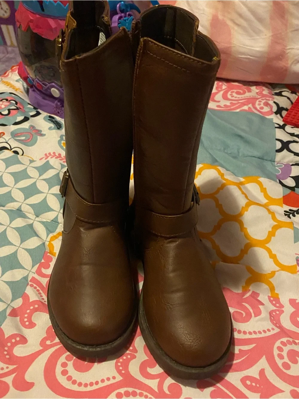 Fab kids boots Brown Mid-Calf Leather Boots